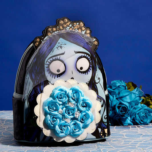 Corpse Bride Emily Bouquet Mini Backpack- Loungefly