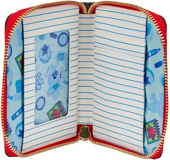 Loungefly - Blue's Clues - Handy Dandy Notebook Zip Purse