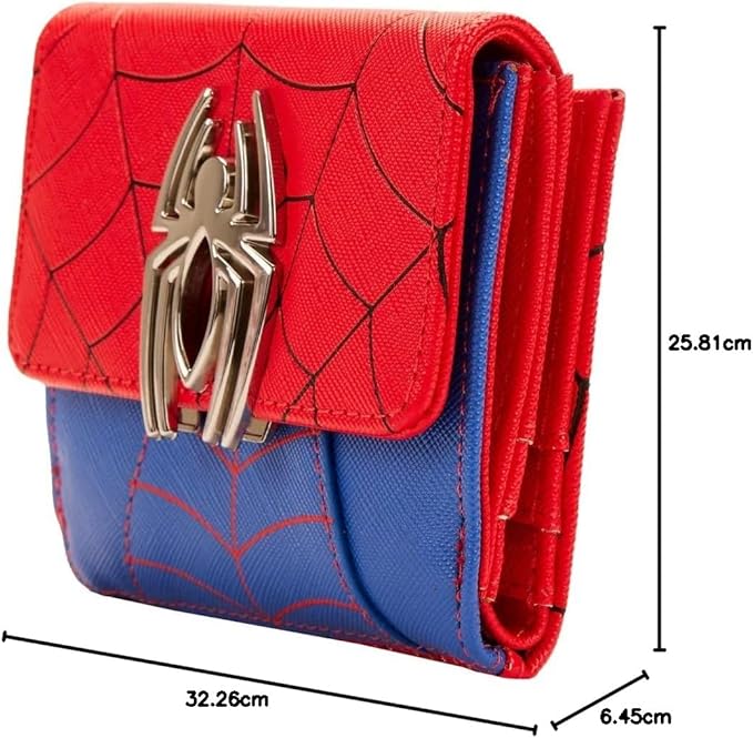 Loungefly - Marvel Spider Man Colour Block Flap Wallet
