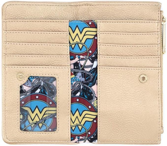 Loungefly X DC Comics Vintage Wonder Woman Cosplay Wallet