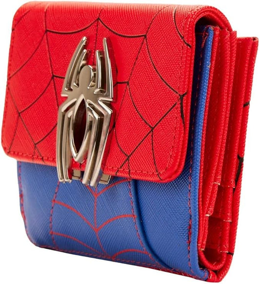 Loungefly - Marvel Spider Man Colour Block Flap Wallet
