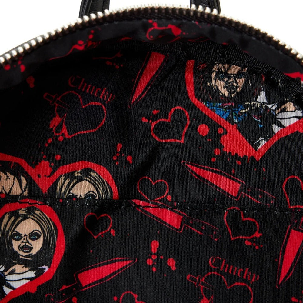 Bride of Chucky Tiffany Costume Mini Backpack - Loungefly