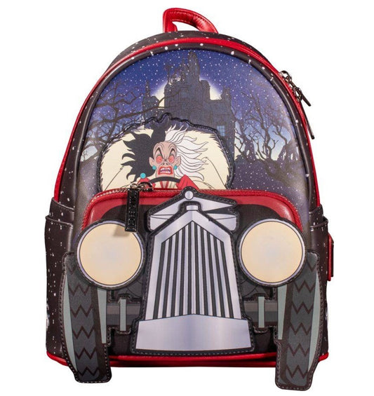 Disney 101 Dalmatians Cruella Car US Exclusive Mini Backpack - Loungefly