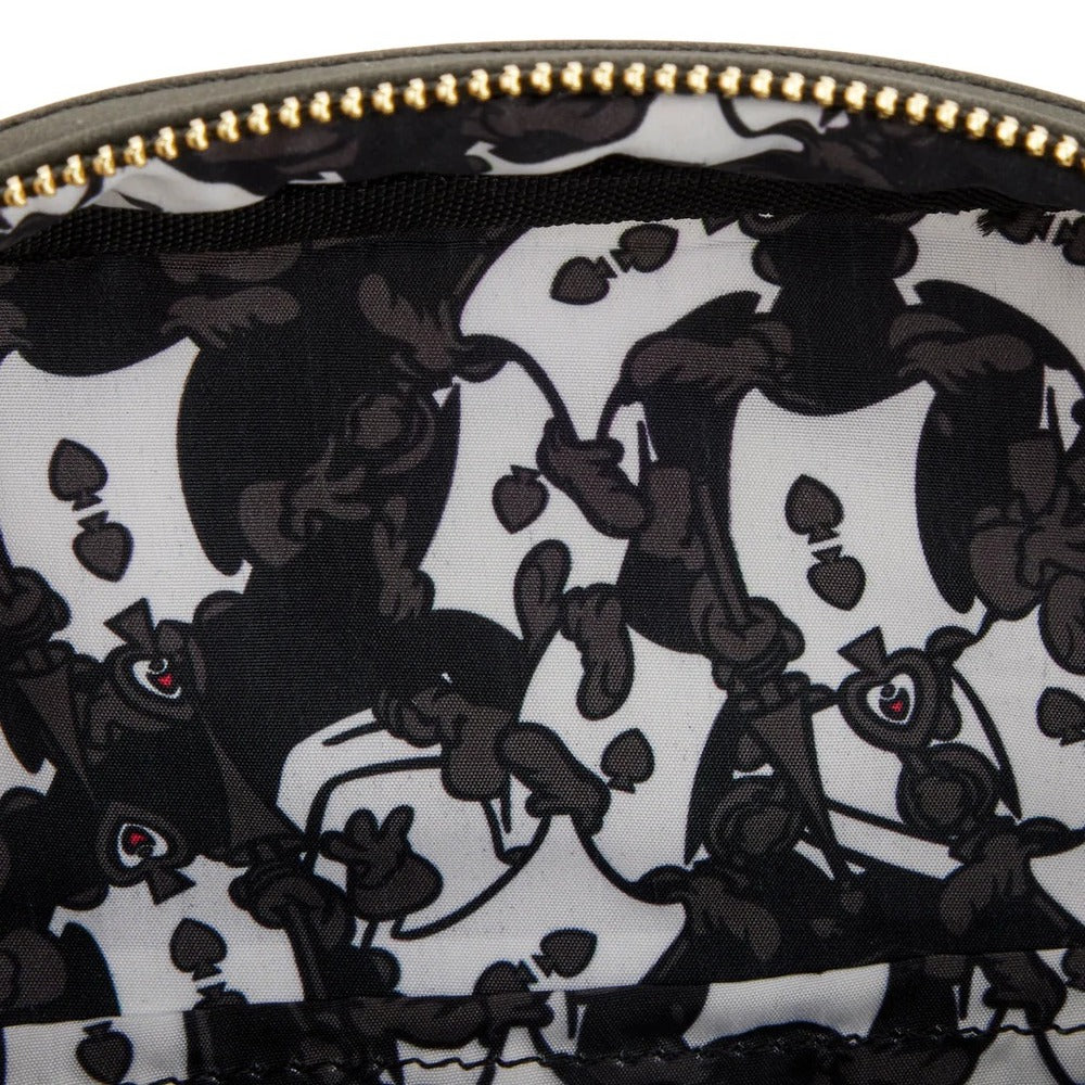Disney Alice in Wonderland Ace of Spades Crossbody Bag - Loungefly