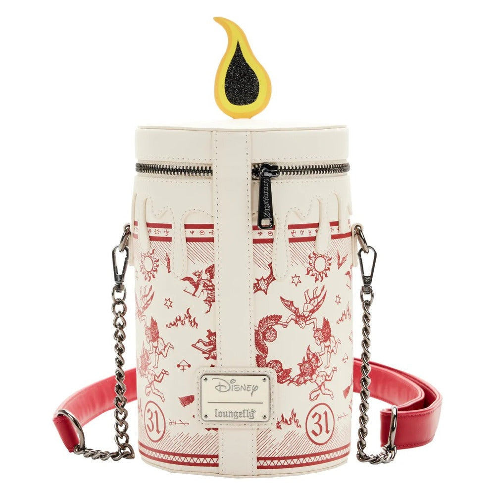 Disney Hocus Pocus Black Flame Glow Candle Crossbody Bag- Loungefly