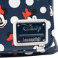 Disney Minnie Mouse Polka Dots Navy Mini Backpack - Loungefly