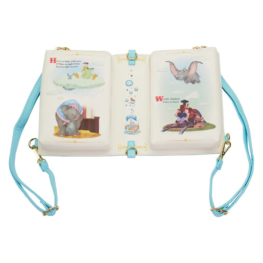 Dumbo Book Convertible Crossbody Bag - Loungefly