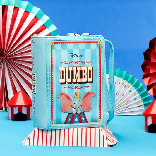 Dumbo Book Convertible Crossbody Bag - Loungefly