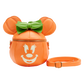 Minnie Mouse Pumpkin Glow in the Dark 7” Faux Leather Crossbody Bag - Loungefly
