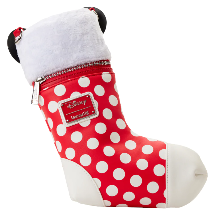 Disney - Minnie Mouse Stocking 11” Crossbody Bag - Loungefly